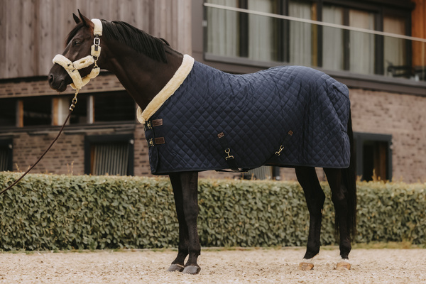 Derka stajenna Kentucky Horsewear Show Rug Logo 160g
