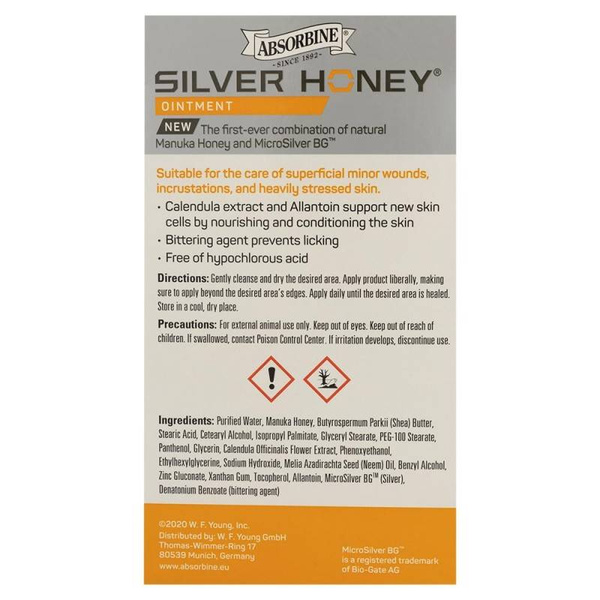 Maść na rany Absorbine Silver Honey