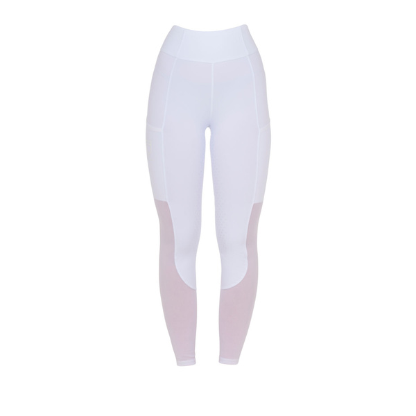 Legginsy jeździeckie z pełnym lejem silikonowym Equestro