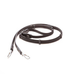 Wodze ogumowane ze stoperami Kavalkade - szerokość 16 mm