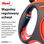 Smycz automatyczna z amortyzatorem dla psa Flexi Xtreme
