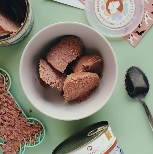 Karma mokra Perro JUNIOR - Indyk i dynia