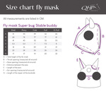 Maska przeciw owadom QHP Super Bug Stable Buddy