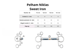 Pelham FAGER Niklas Sweet Iron - podwójnie łamany