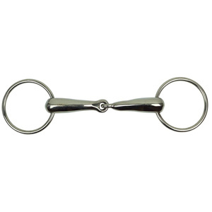 Wędzidło zwykłe York - pojedynczo łamane 21 mm