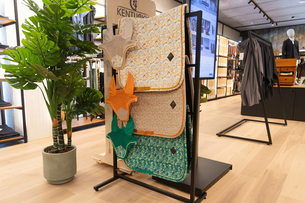 Nauszniki klasyczne Kentucky Horsewear Velvet Printing