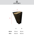 Siatka narożna na siano dla konia Kentucky Horsewear Hay Bag Corner