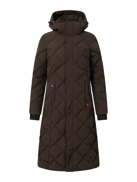 Długi płaszcz jeździecki B/Vertigo Gem Waxy Padded