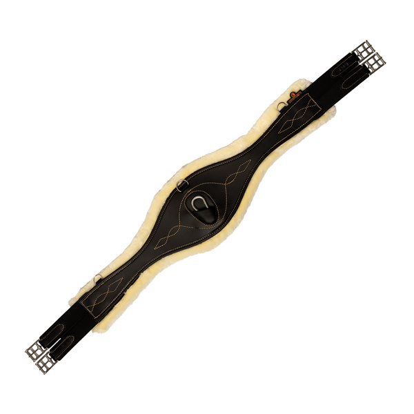 Popręg anatomiczny z futrem Kentucky Horsewear Sheepskin Anatomic Girth