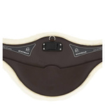 Popręg z fartuchem i futrem Acavallo Comfort Gel Eco Wool