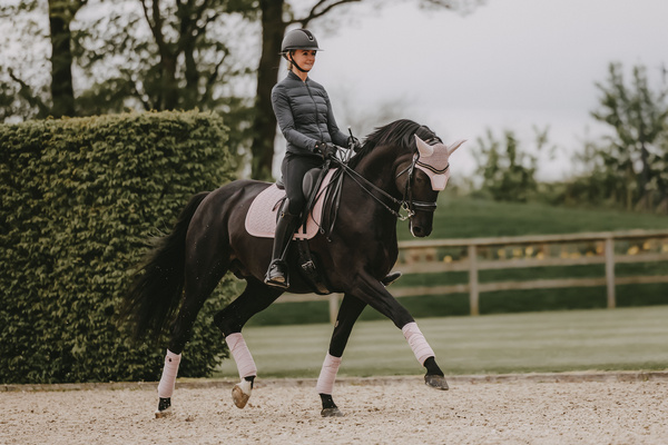 Nauszniki wyciszające Kentucky Horsewear Velvet Pearls