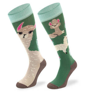 Podkolanówki jeździeckie Comodo Funny Design - Crazy Alpaca