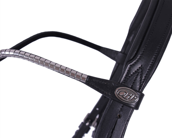 Ogłowie z nachrapnikiem szwedzkim QHP Odin