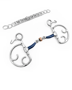 Kimblewick FAGER Julia Show Sweet Iron - podwójnie łamany