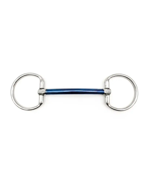 Wędzidło oliwkowe FAGER Harry Sweet Iron - prosta sztanga