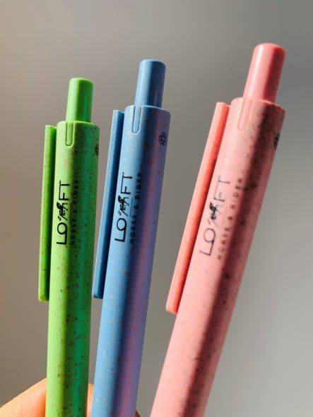 Długopis ze słomy pszennej