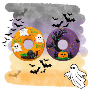 Pączki z lukrem dla koni Candy Horse - Halloween