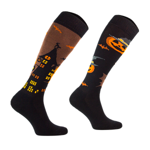 Podkolanówki jeździeckie Comodo Funny Design - haloween