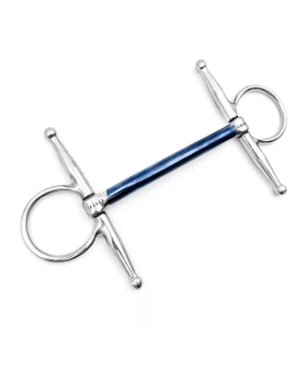 Wędzidło z wąsami FAGER Harry Sweet Iron - prosta sztanga