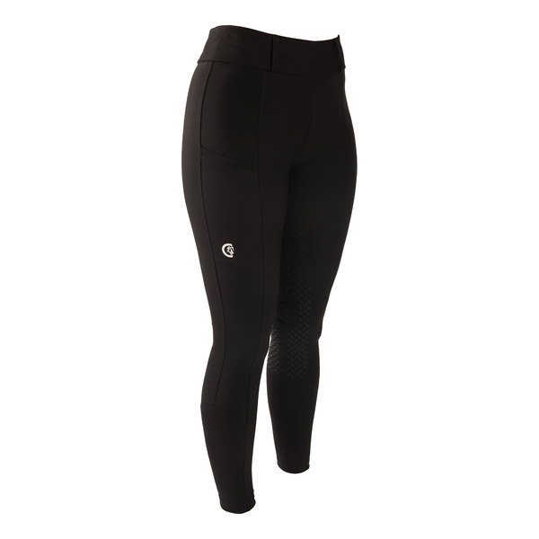 Damskie legginsy jeździeckie z pełnym lejem silikonowym Kentucky Ridingwear Riding Legging Classic