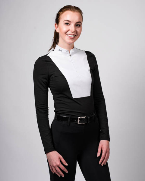 Koszula konkursowa z długim rękawem FAGER Sanna