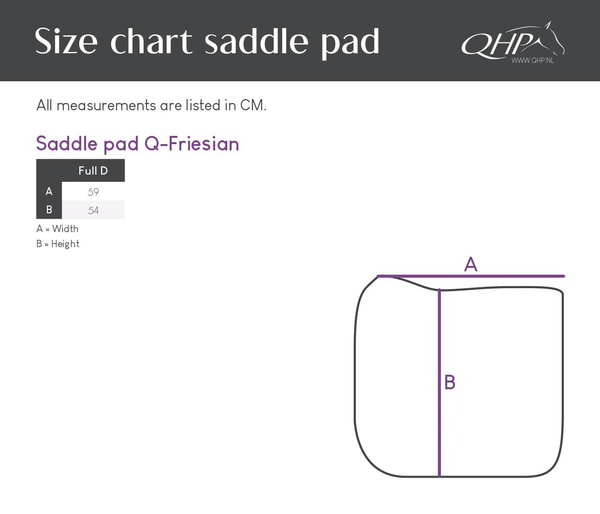 Czaprak ujeżdżeniowy QHP Q Friesian