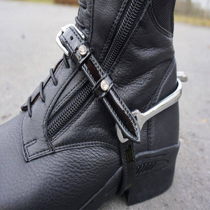 Paski do ostróg Kavalkade Crystal Lack