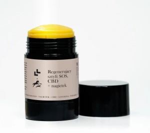Regenerujący sztyft dla zwierząt LULLALOVE SOS CBD + nagietek