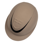 Kask jeździecki z szerokim daszkiem Equestro Embossed logo