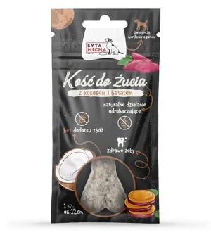 Kość do żucia dla psa Syta Micha Vege - Kokos z batatem