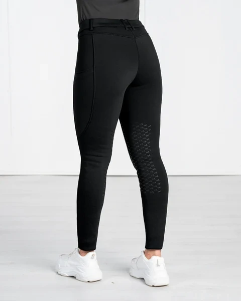 Bryczesy zimowe z pełnym lejem silikonowym FAGER North