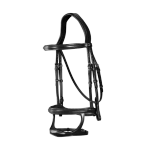 Ogłowie z podwójnym nachrapnikiem Dy'on New English Collection NEAAAH