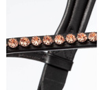 Ogłowie z nachrapnikiem szwedzkim Kavalkade Rose