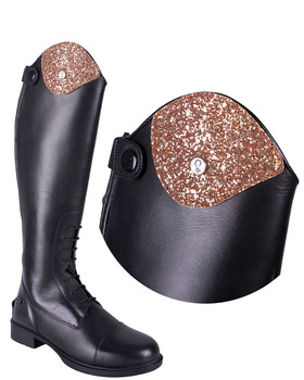 Top cholewki do oficerek Romy Junior QHP Sparkle