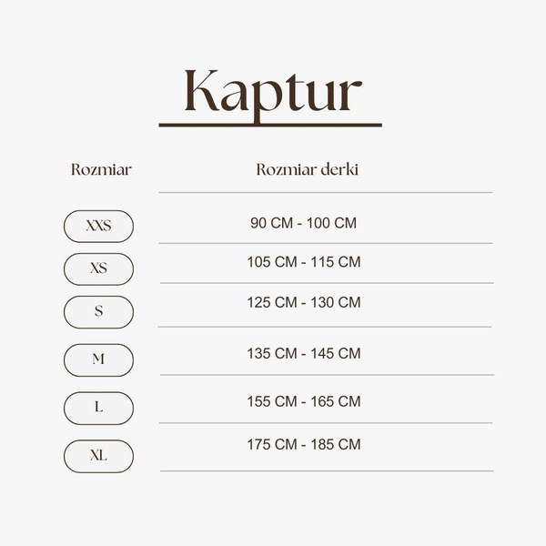 Kaptur do derki padokowej QHP Luxury 200g