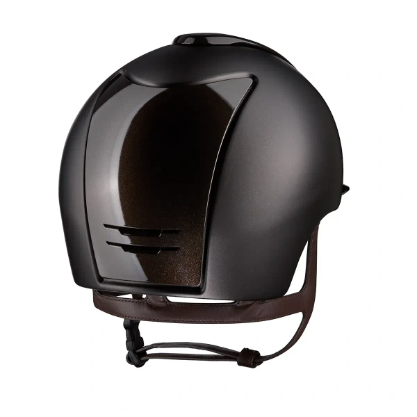 Kask jeździecki KEP Italia Cromo 2.0 Textile / Polish Brown