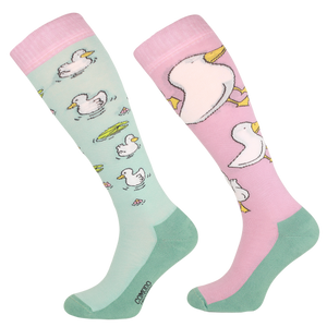 Podkolanówki jeździeckie Comodo Funny Design - Kaczka