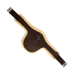 Popręg skokowy z fartuchem i futrem syntetycznym Kentucky Horsewear Sheepskin Stud Girth