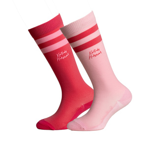 Skarpetki dziecięce Kentucky Horsewear Striped Kid Socks - 2 pak