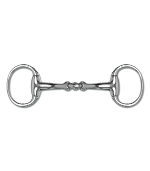 Wędzidło oliwkowe Waldhausen - podwójnie łamane