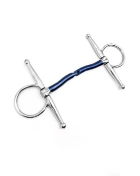 Wędzidło z wąsami FAGER Gustav - pojedynczo łamane