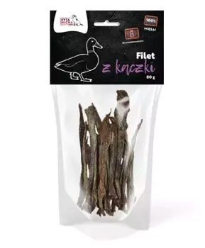 Suszone filety z kaczki dla psa Syta Micha