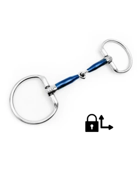 Wędzidło oliwkowe FAGER Anna - pojedynczo łamane