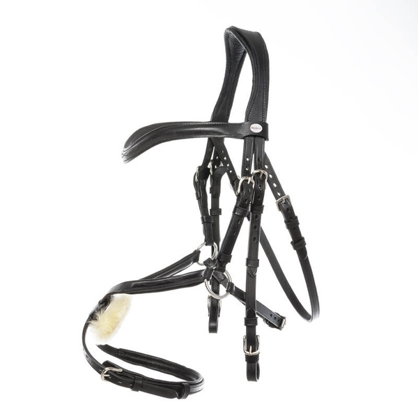 Ogłowie z nachrapnikiem meksykańskim Kavalkade Proline-Diego