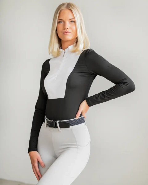 Koszula konkursowa z długim rękawem FAGER Sanna