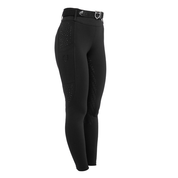 Legginsy z pełnym lejem silikonowym Equestro Rhinestones