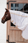 Derka siatkowa przeciw owadom z kapturem i osłoną brzucha Kentucky Horsewear Mesh Fly Rug Comfort Classic
