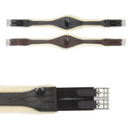 Popręg anatomiczny z futrem Kavalkade Foster Faux fur