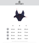 Nauszniki klasyczne Kentucky Horsewear Wellington Full Sparkling