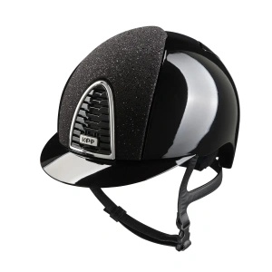 Kask jeździecki KEP Italia Cromo 2.0 Metal Polish Vanity Black